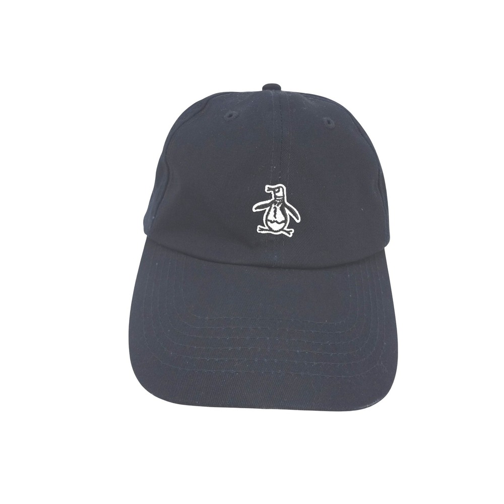 Original Penguin Mens Navy Blue Cotton Buckle Closure Baseball Hat